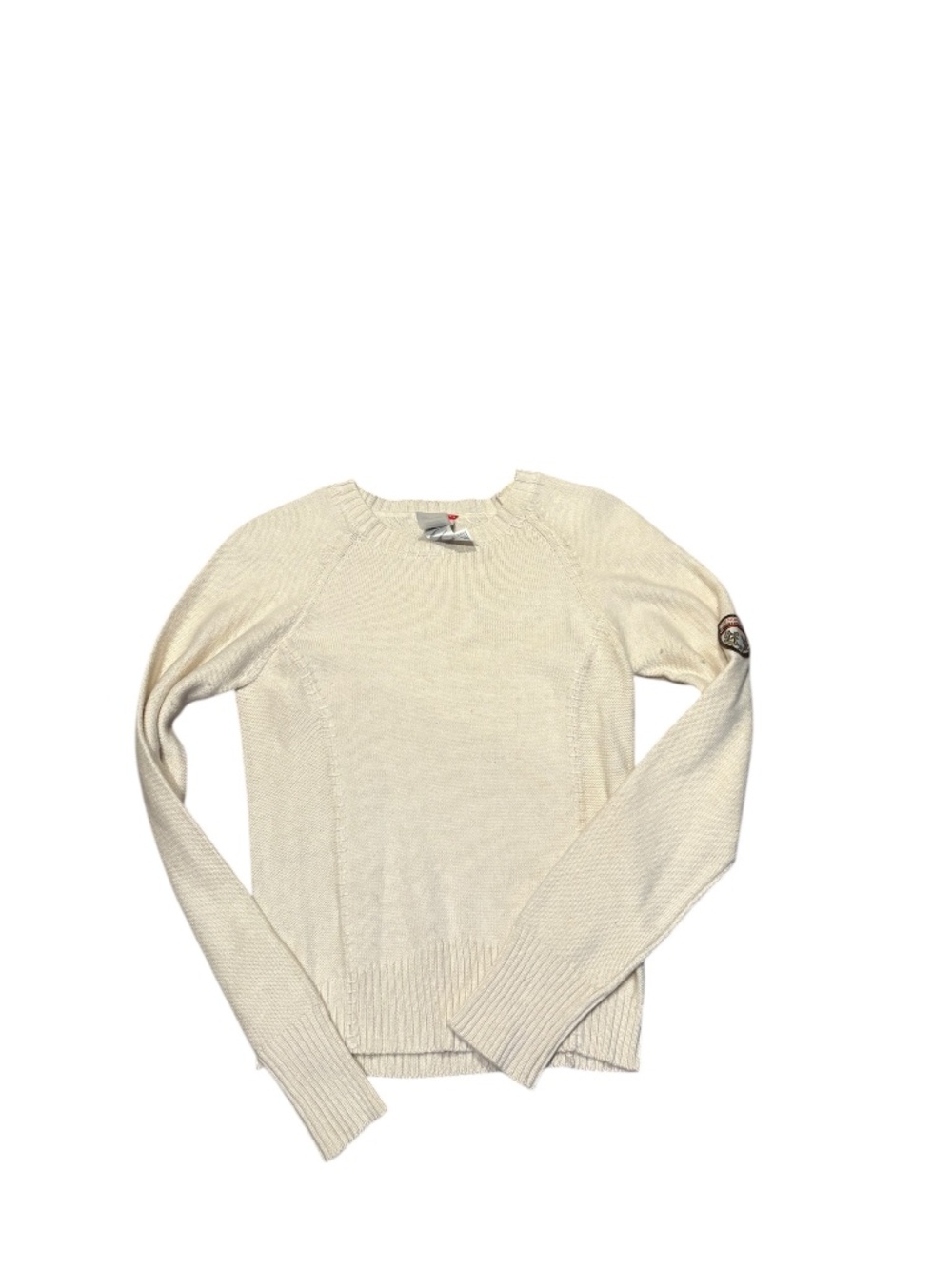 The north face never stop exploring cream sweater